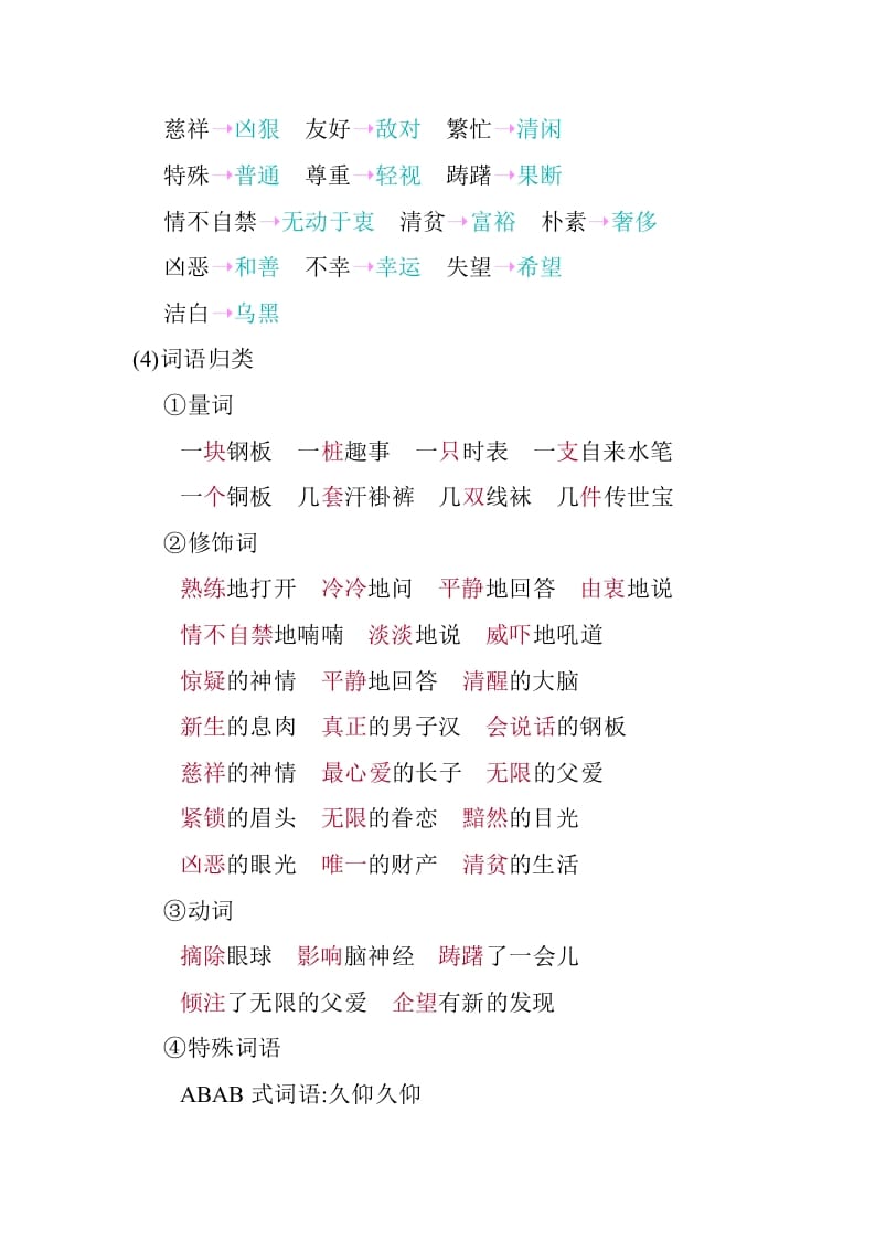 图片[3]-五年级数学下册第四单元知识小结_人教（部编版）-佑学宝学科网