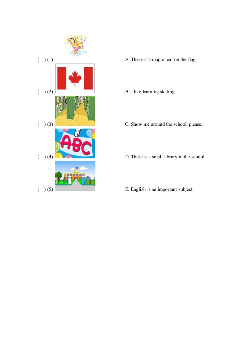 图片[2]-六年级英语上册Unit2_Lesson2_课时训练（人教版一起点）-佑学宝学科网