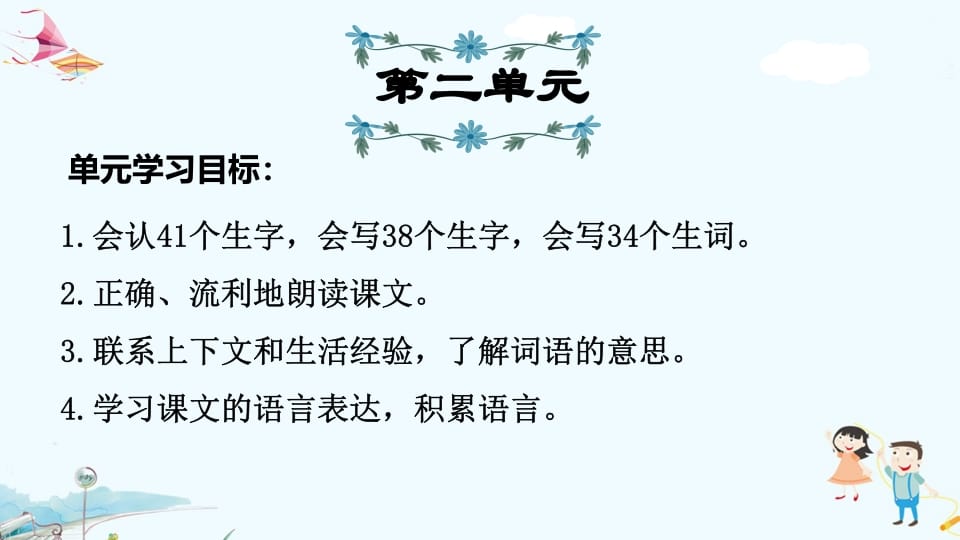 三年级语文上册第2单元复习（部编版）-佑学宝学科网