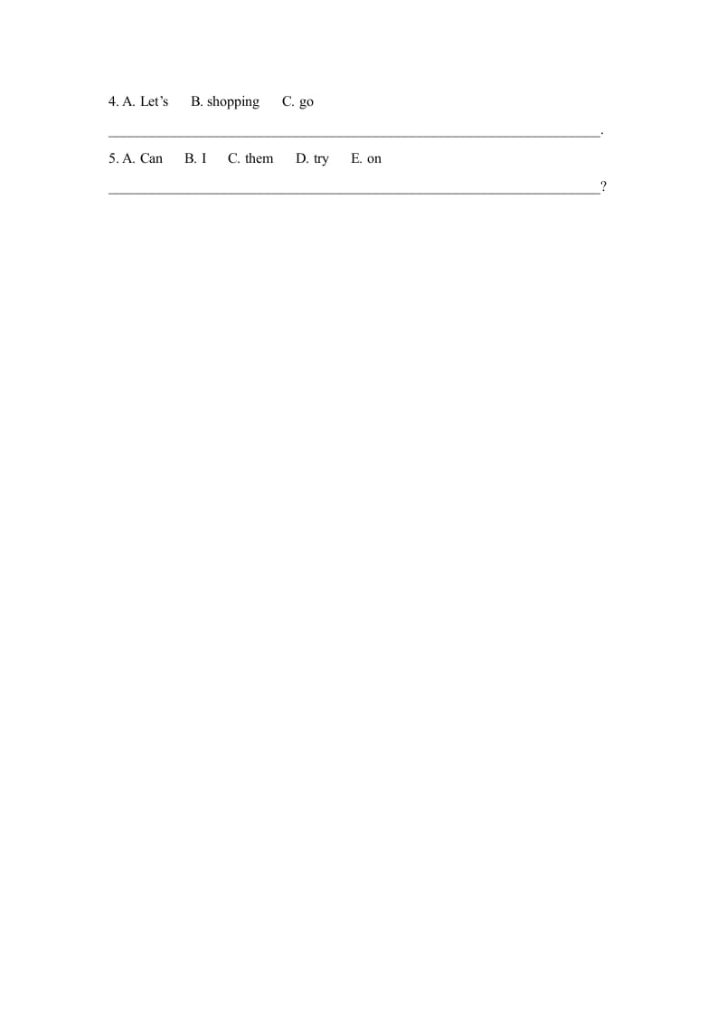 图片[2]-四年级英语上册Lesson31_课时训练（人教版一起点）-佑学宝学科网