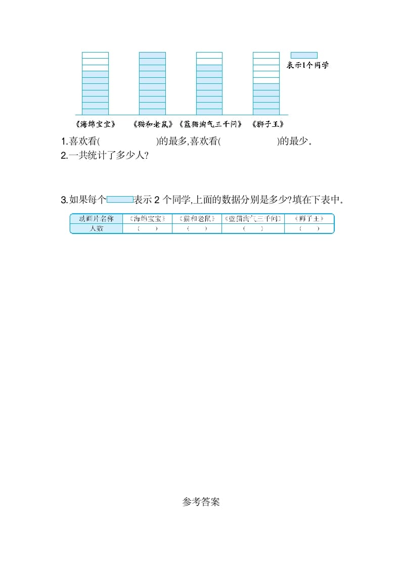 图片[3]-二年级数学下册第一单元检测卷2（人教版）-佑学宝学科网