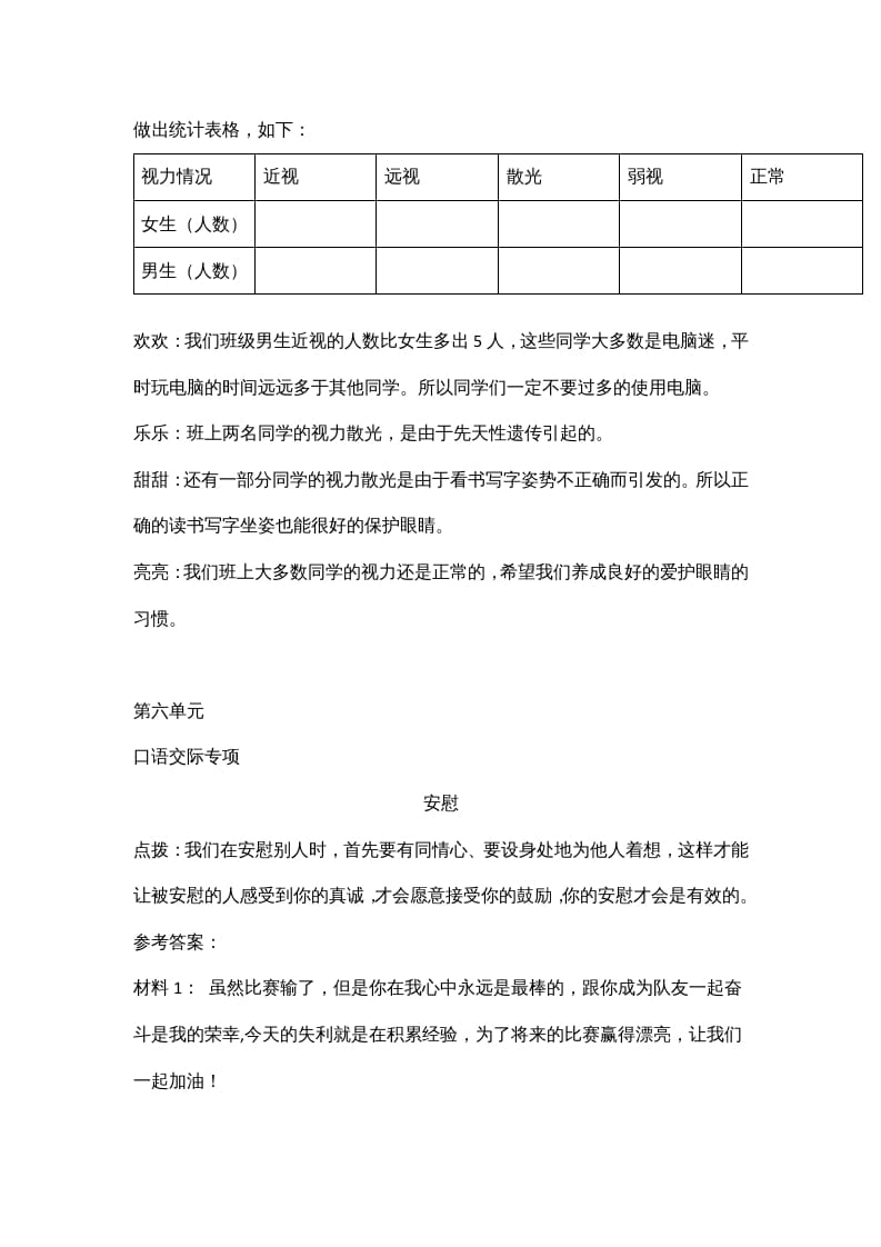 图片[3]-四年级语文上册7口语交际专项练习题-佑学宝学科网