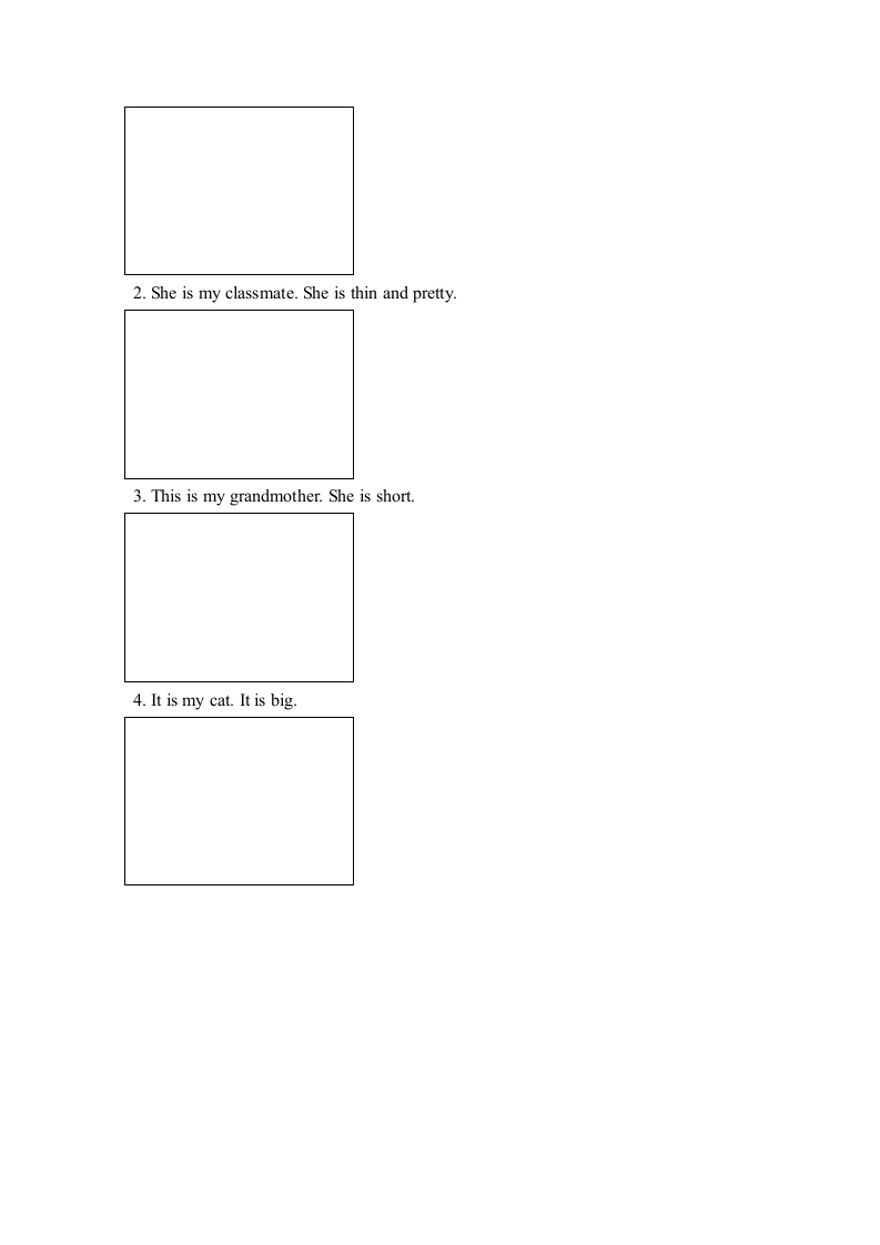 图片[3]-二年级英语上册期中测试卷(1)（人教版一起点）-佑学宝学科网