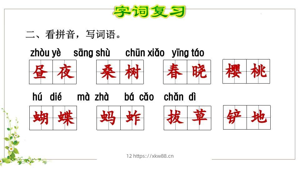 图片[3]-五年级语文下册第1单元知识点课件（部编版）-佑学宝学科网