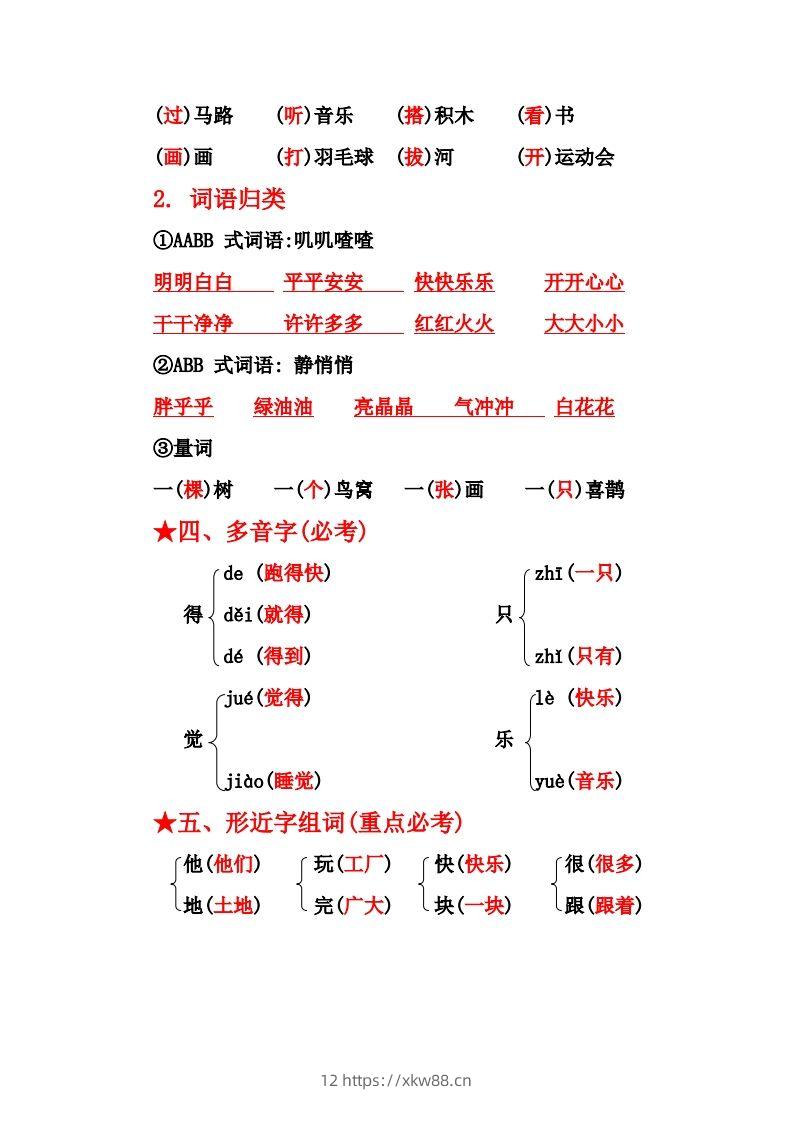 图片[2]-一下语文第三单元10个必备知识点-佑学宝学科网