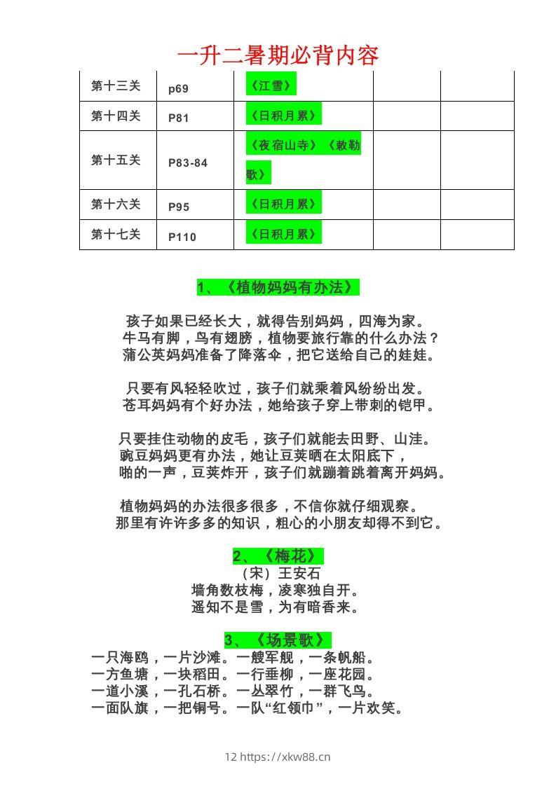 图片[2]-二年级语文上册必背课文-佑学宝学科网