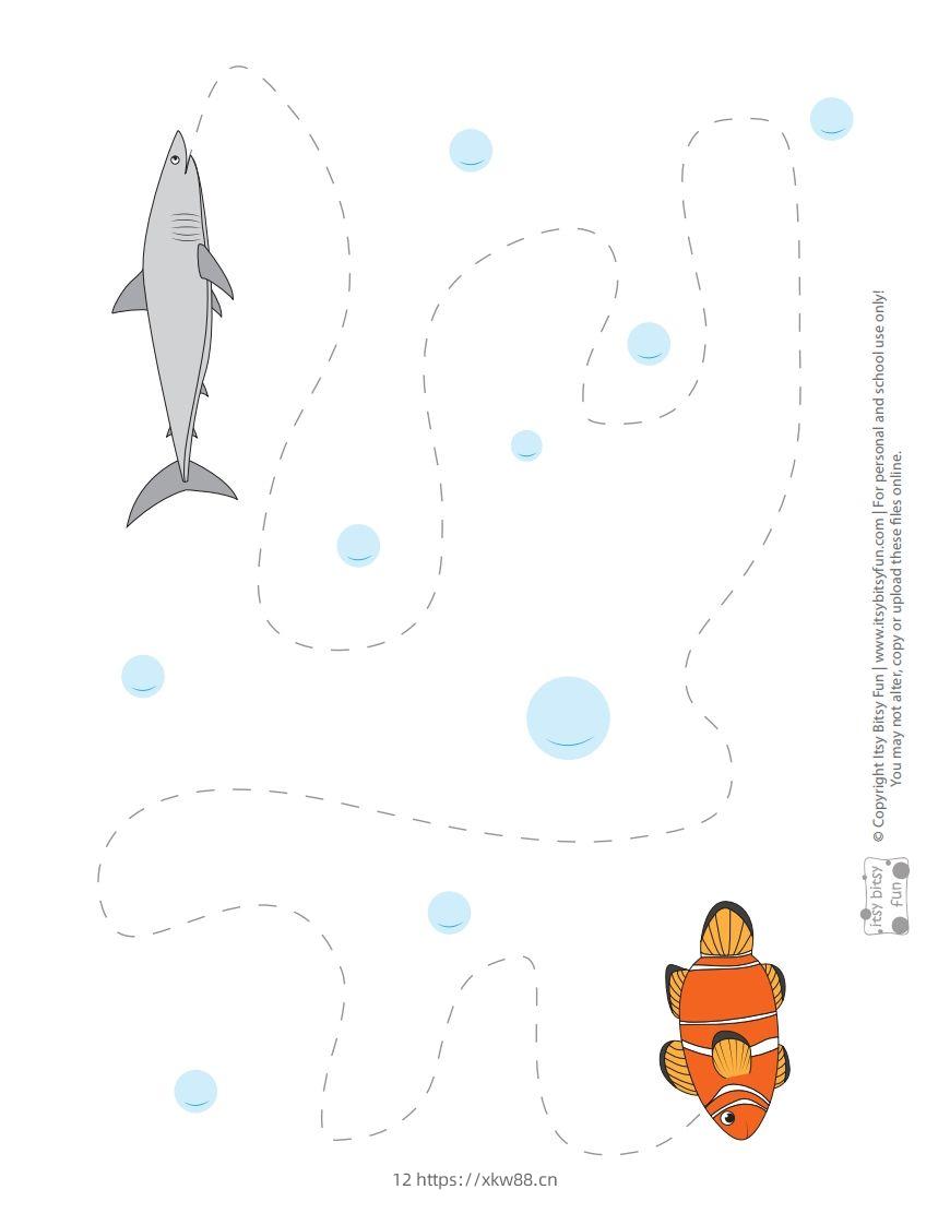 图片[2]-鱼剪纸-佑学宝学科网