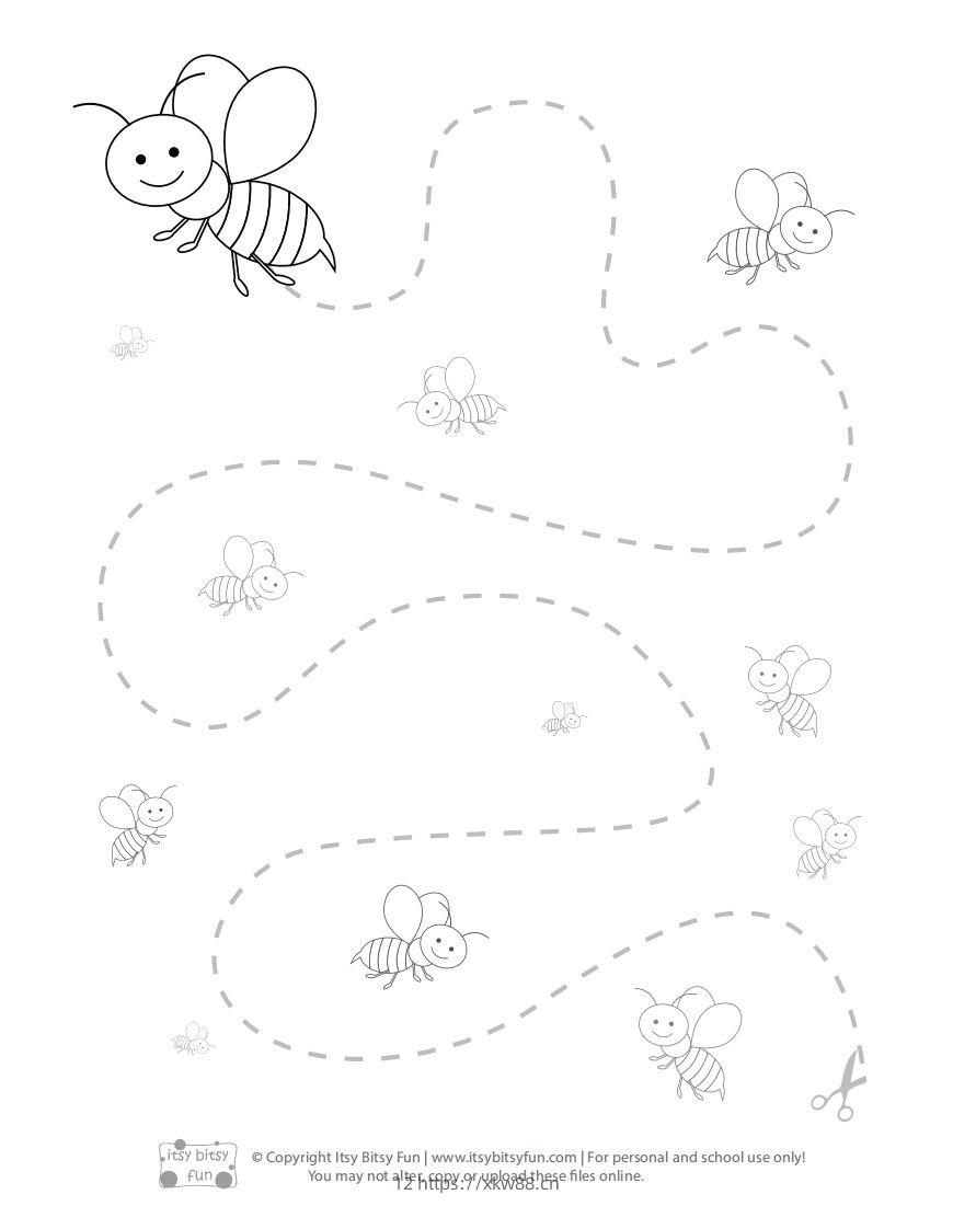 图片[2]-昆虫剪纸2-佑学宝学科网