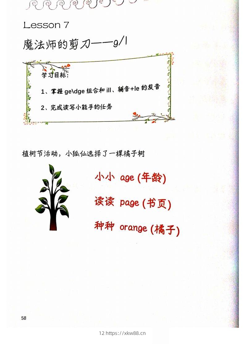【自然拼读】趣味笔记6-佑学宝学科网