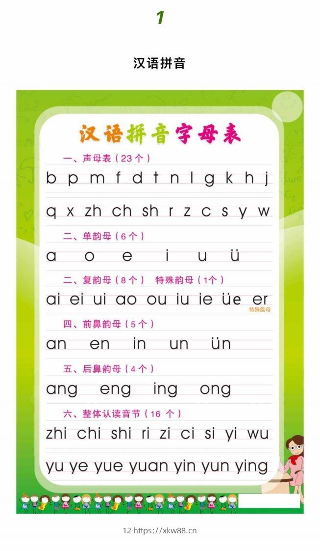 【拼音】•幼小衔接拼音拼读-佑学宝学科网